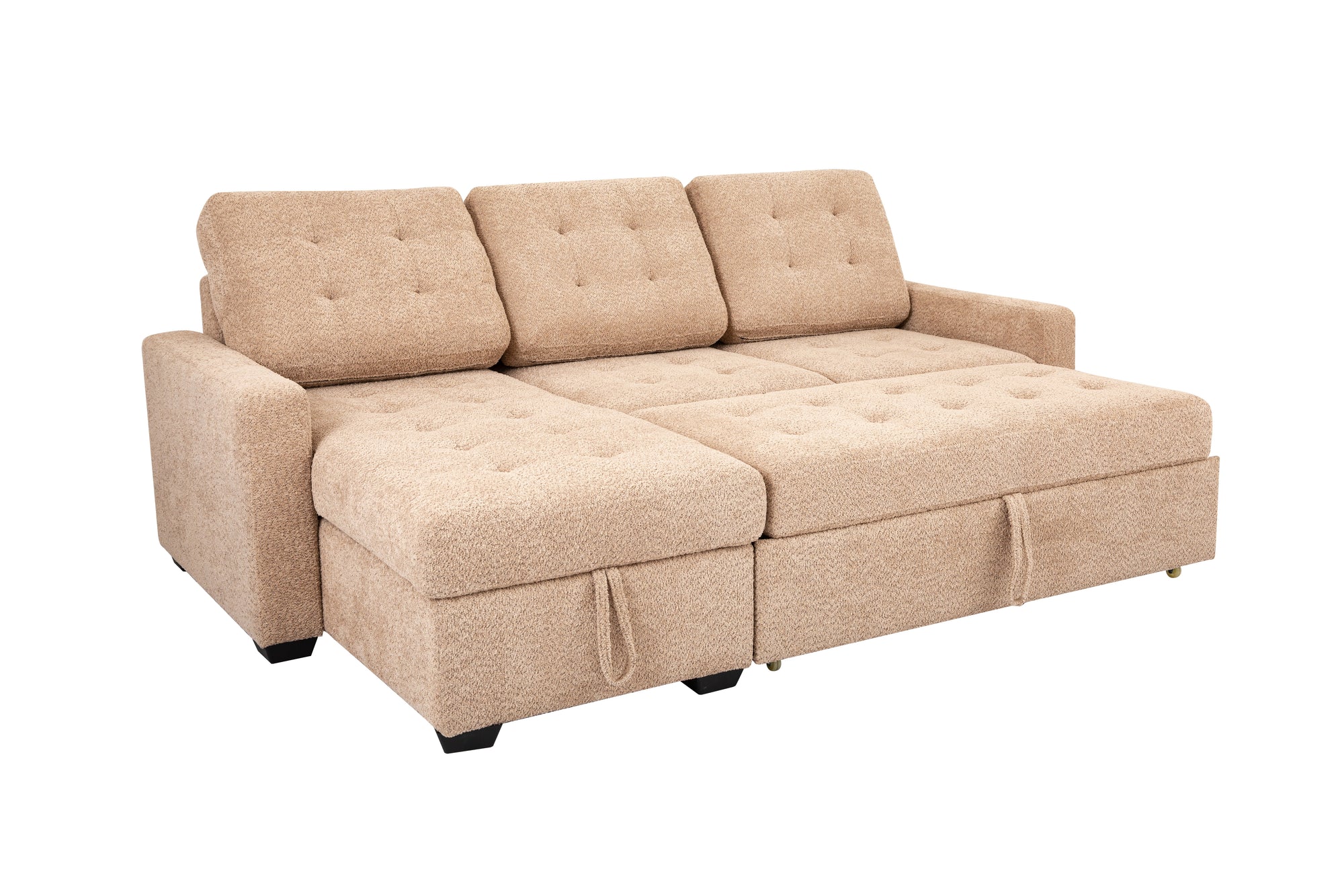 WARREN001:Warren Full Pullout Sofa Chaise, Angled