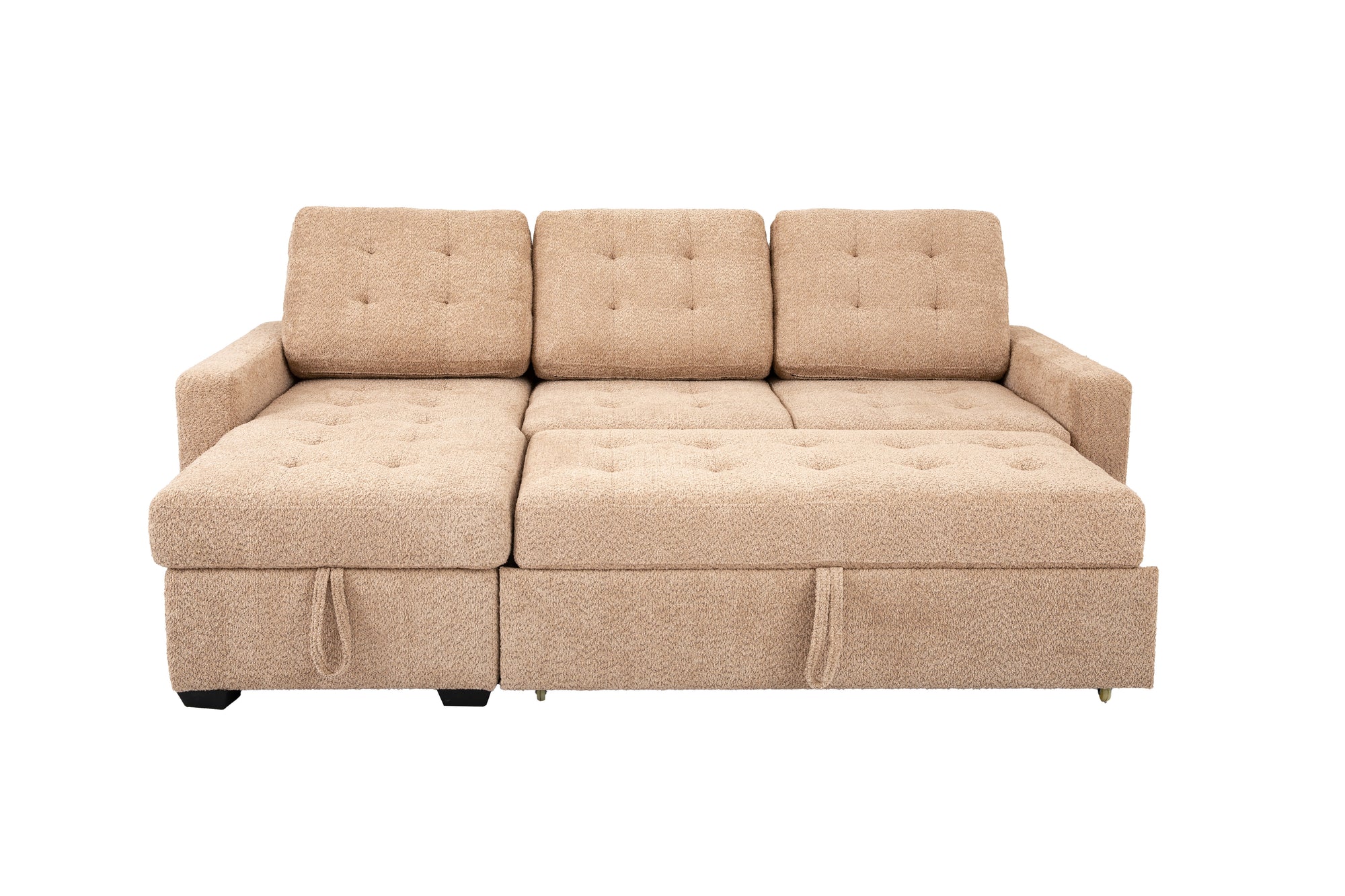 WARREN001:Warren Full Pullout Sofa Chaise, Front