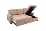 WARREN002:Warren Full Pullout Sofa Chaise, Open