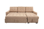 WARREN002:Warren Full Pullout Sofa Chaise, Front