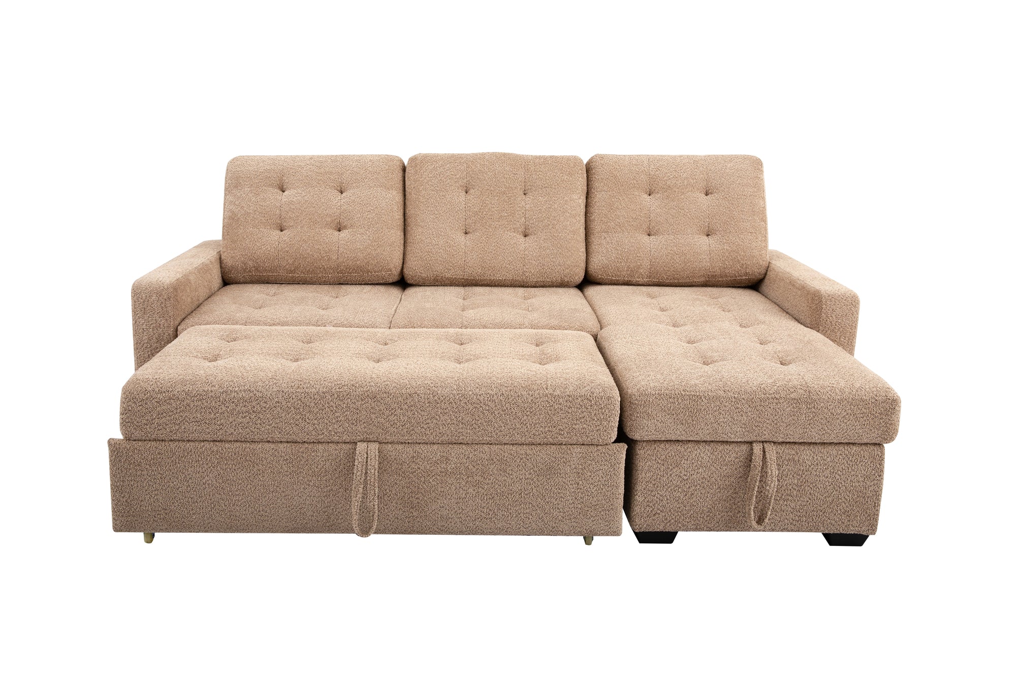 WARREN002:Warren Full Pullout Sofa Chaise, Front
