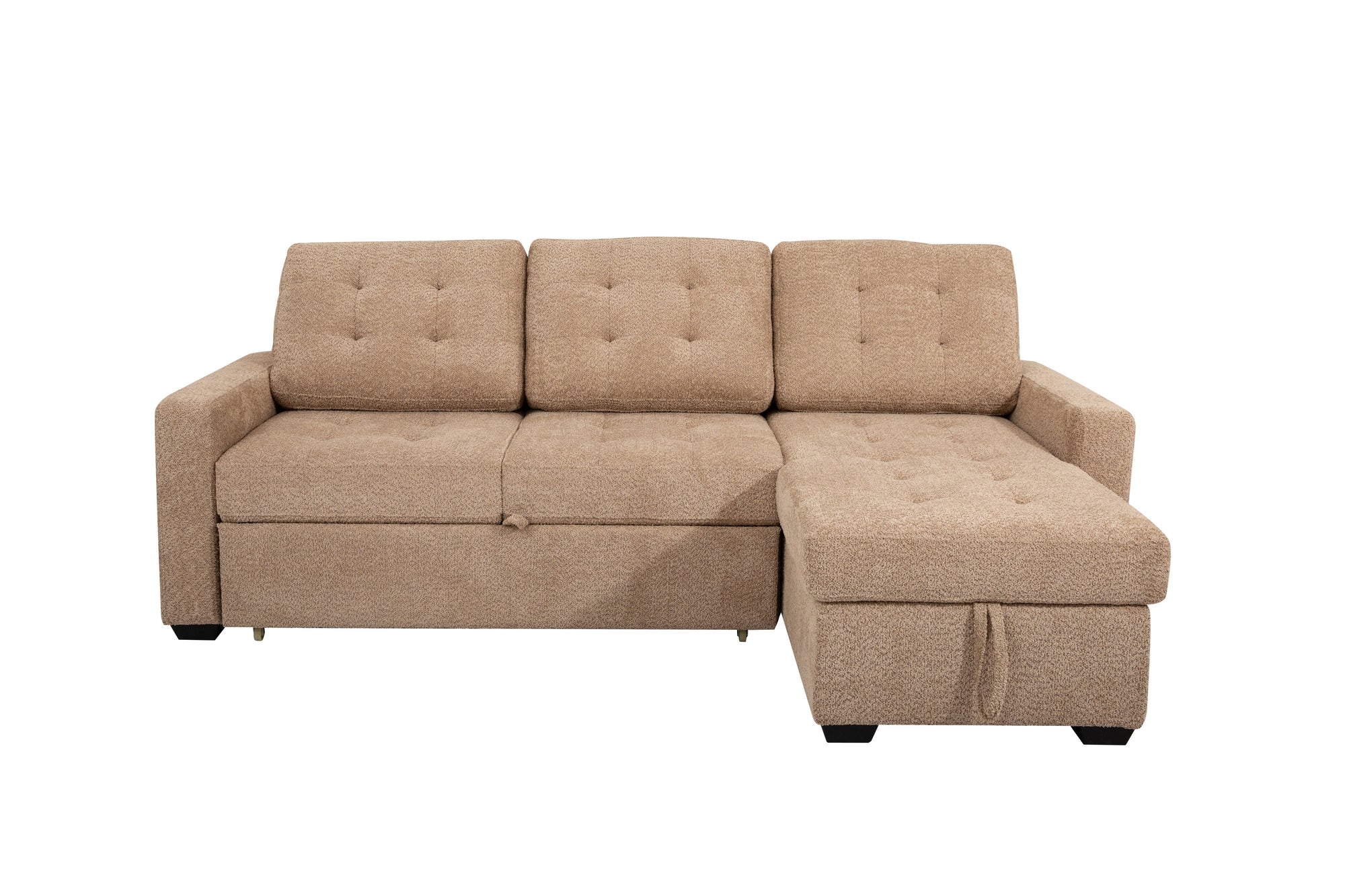 WARREN002:Warren Full Pullout Sofa Chaise, Front