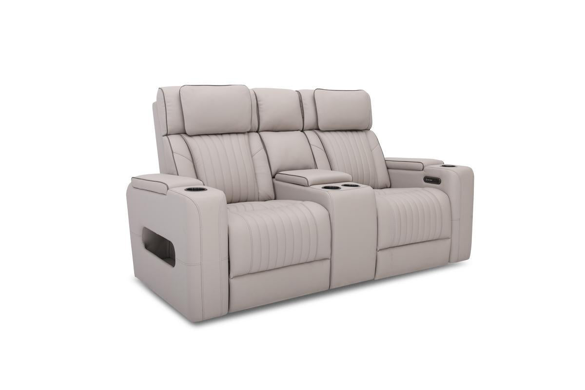 579392476:Watton 2 Power Console Loveseat, Angled