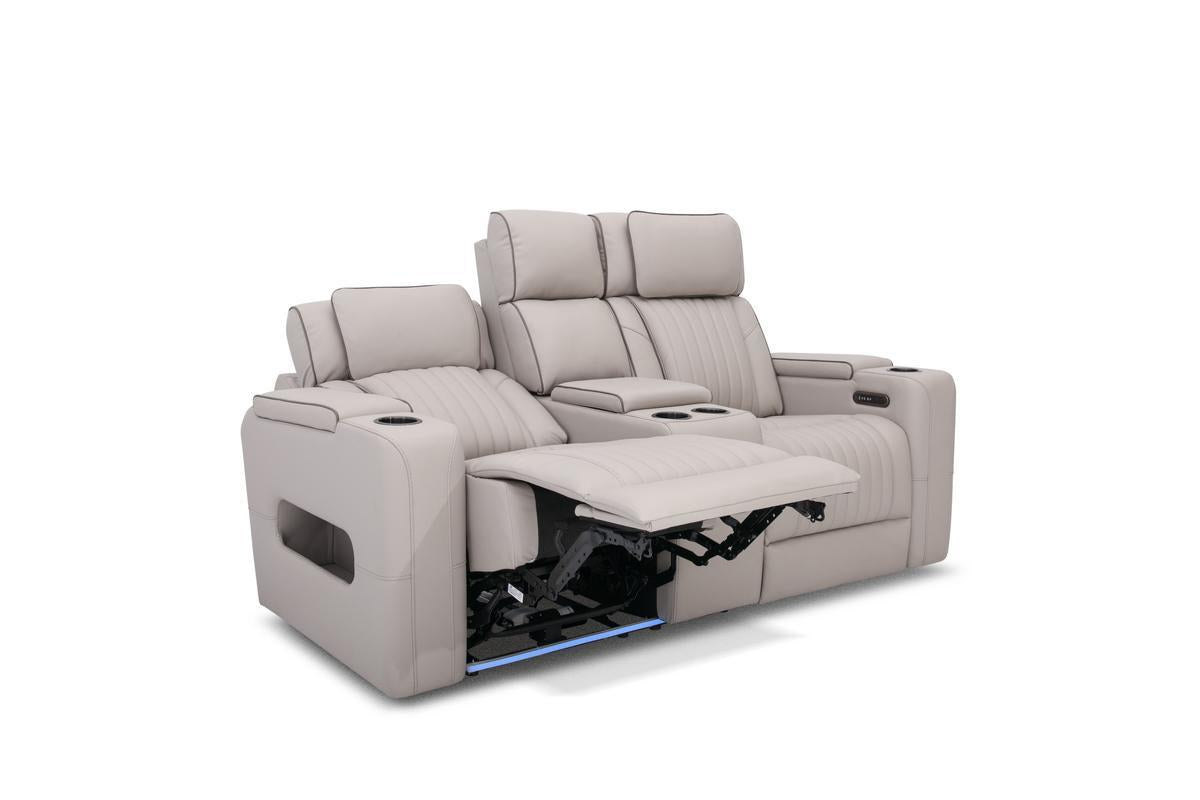 579392476:Watton 2 Power Console Loveseat,  ReclinedAngled
