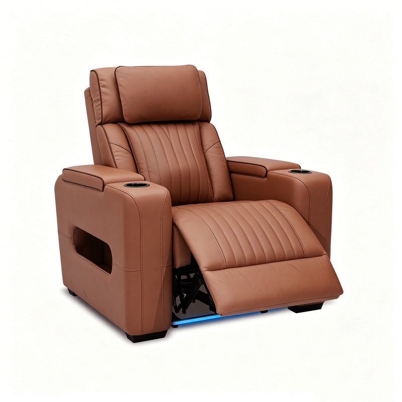 924574763:Watton 2 Power Recliner,  ReclinedAngled