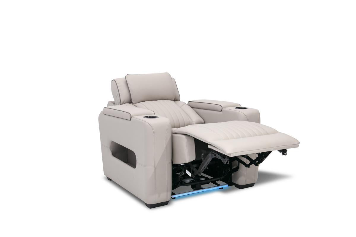 017792514:Watton 2 Power Recliner,  ReclinedAngled