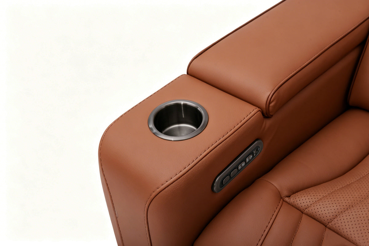 WATTON010:Watton 2 Power Theater Sofa & Recliner, 