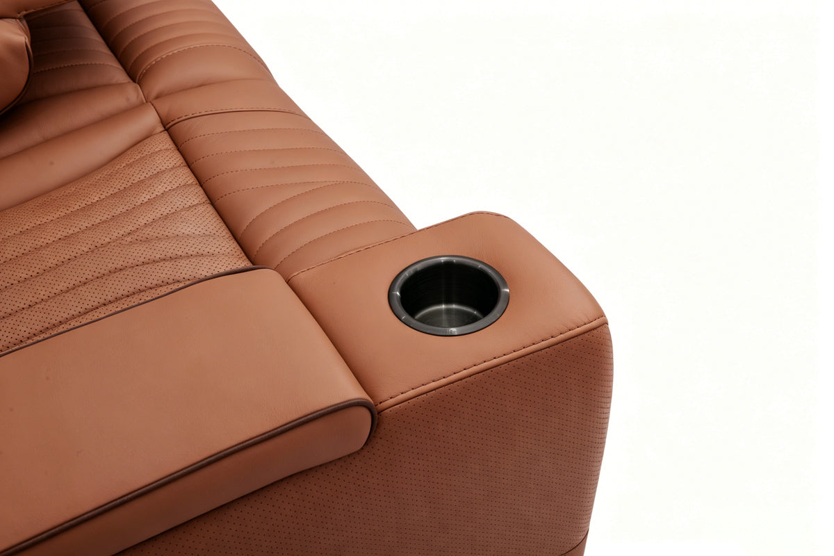 WATTON010:Watton 2 Power Theater Sofa & Recliner, 