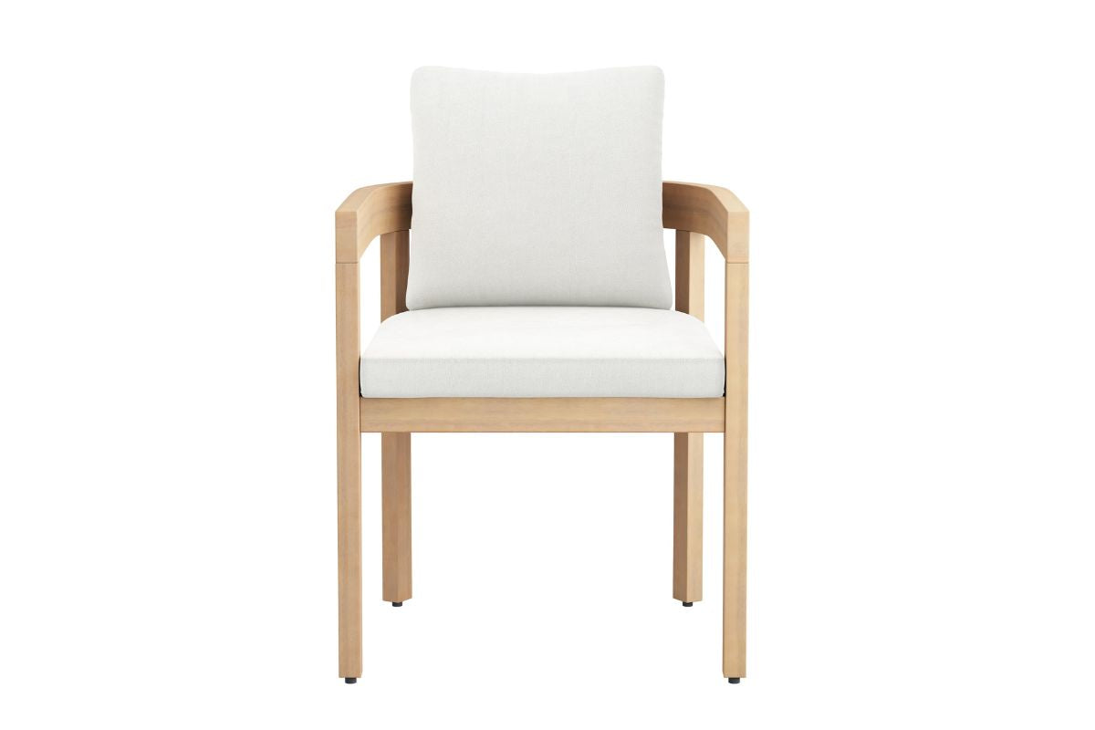 WESLEY000:Wesley Outdoor Dining Table & , Front