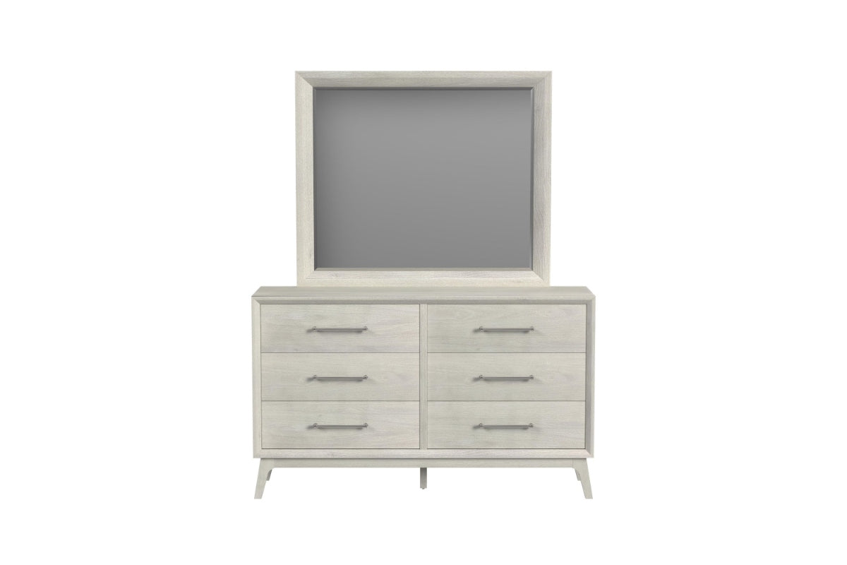WESTLAN07:Westland Upholstered Panel Bed, Front