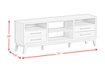 WESTLAND0:Westland 3 Piece Entertainment Center, 