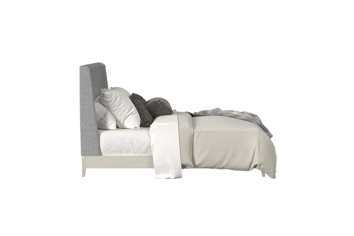 WESTLAN06:Westland Upholstered Panel Bed, Side