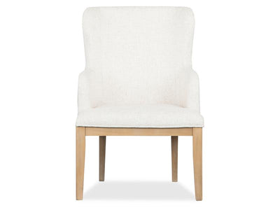 051901791:White Oak Arm Chair, Front