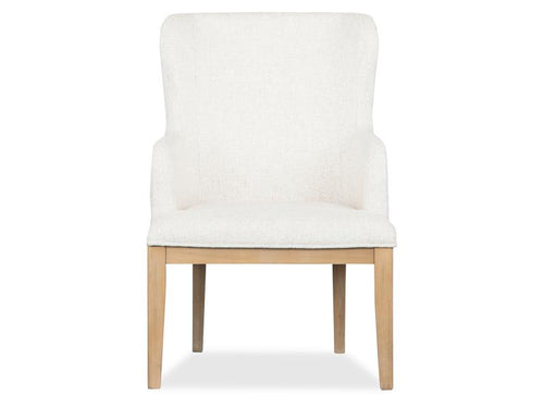 051901791:White Oak Arm Chair, Front