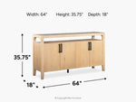 471522850:White Oak Sideboard, Side