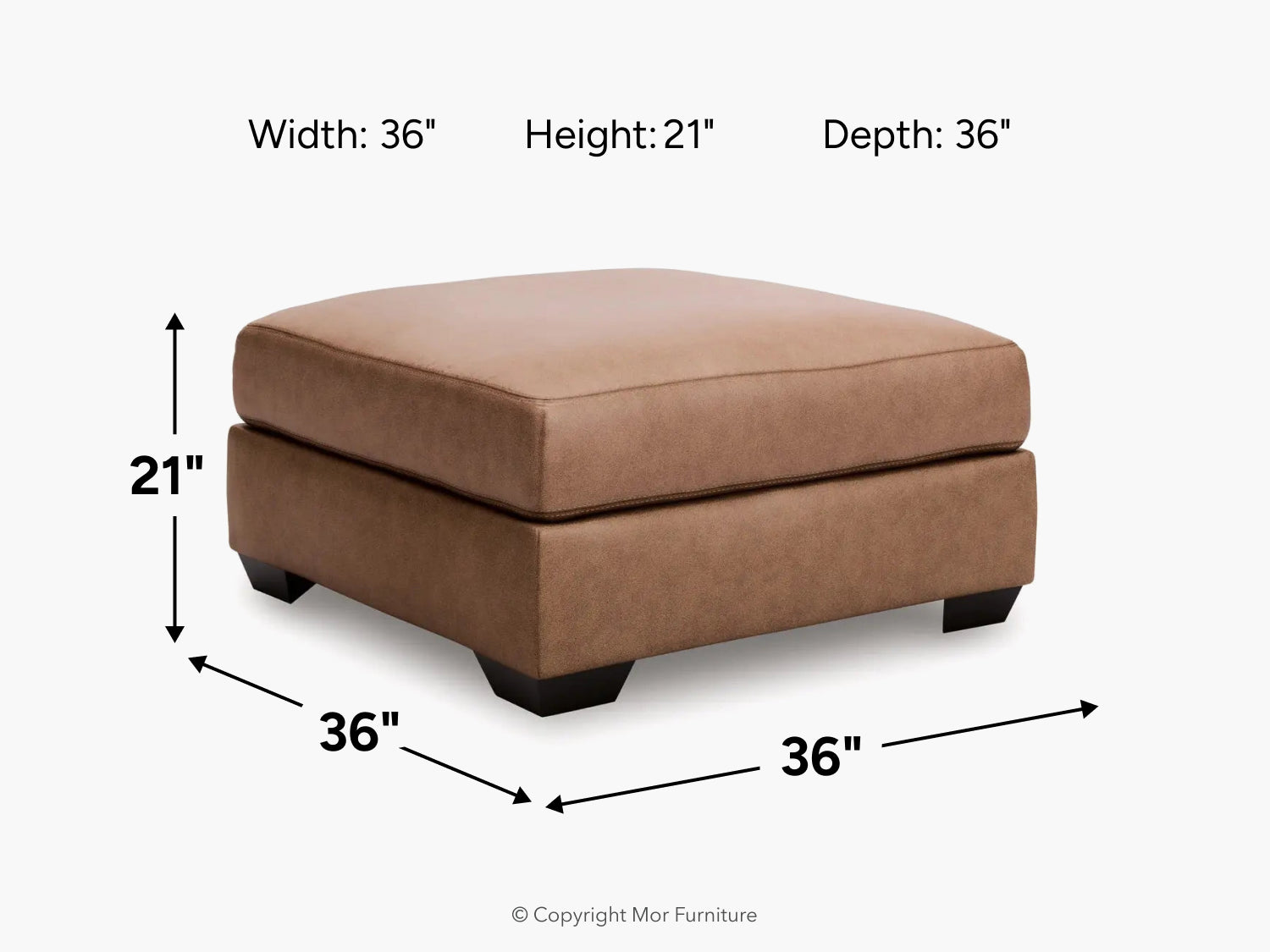 455015431:Whitlock Oversized Ottoman, 