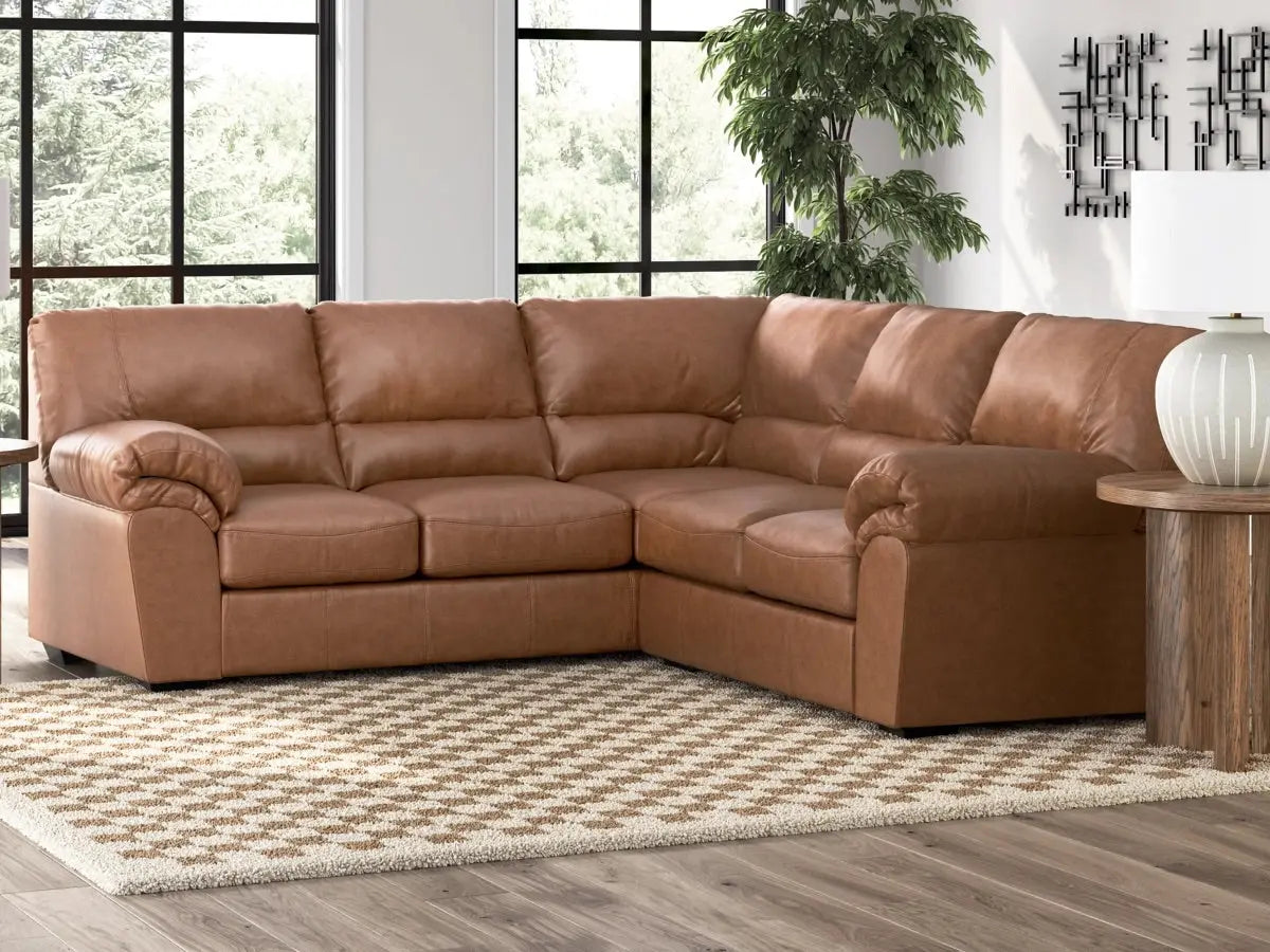 WHITLOC02:Whitlock Tux Loveseat Sectiona, Styled