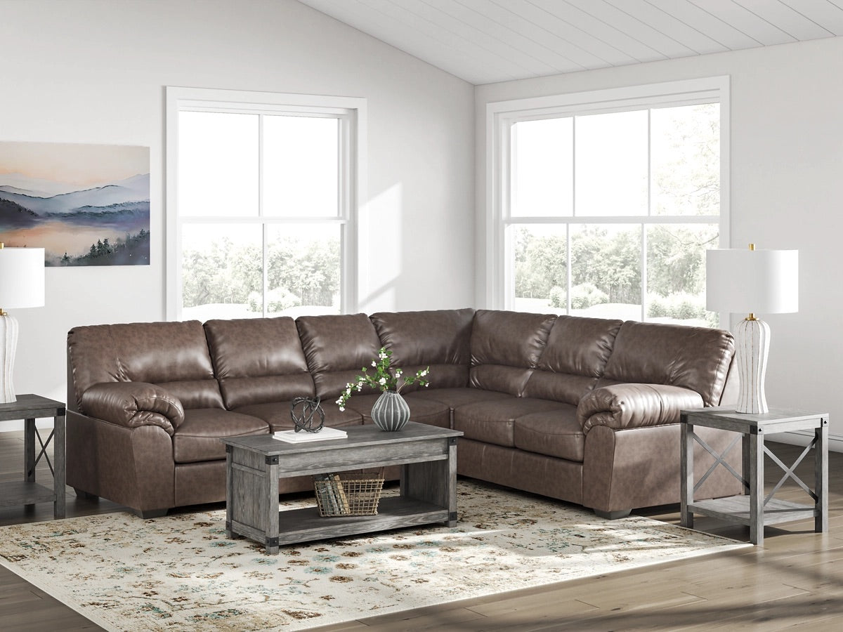 WHITLOC13:Whitlock Tux Sofa Sectional, Styled