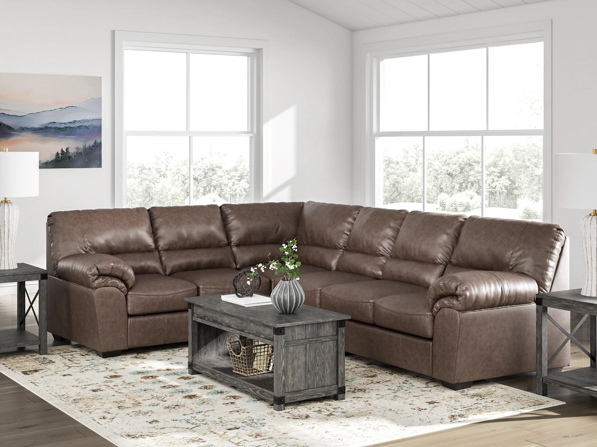 WHITLOC14:Whitlock Tux Sofa Sectional, Styled