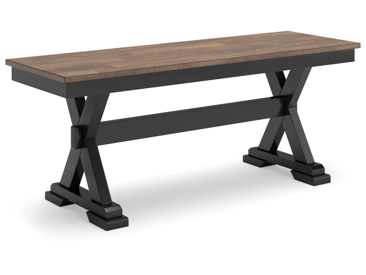 WILDEN002:Wildenauer Dining Table & 4 Ch, Angled