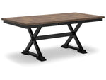 WILDEN002:Wildenauer Dining Table & 4 Ch, Angled
