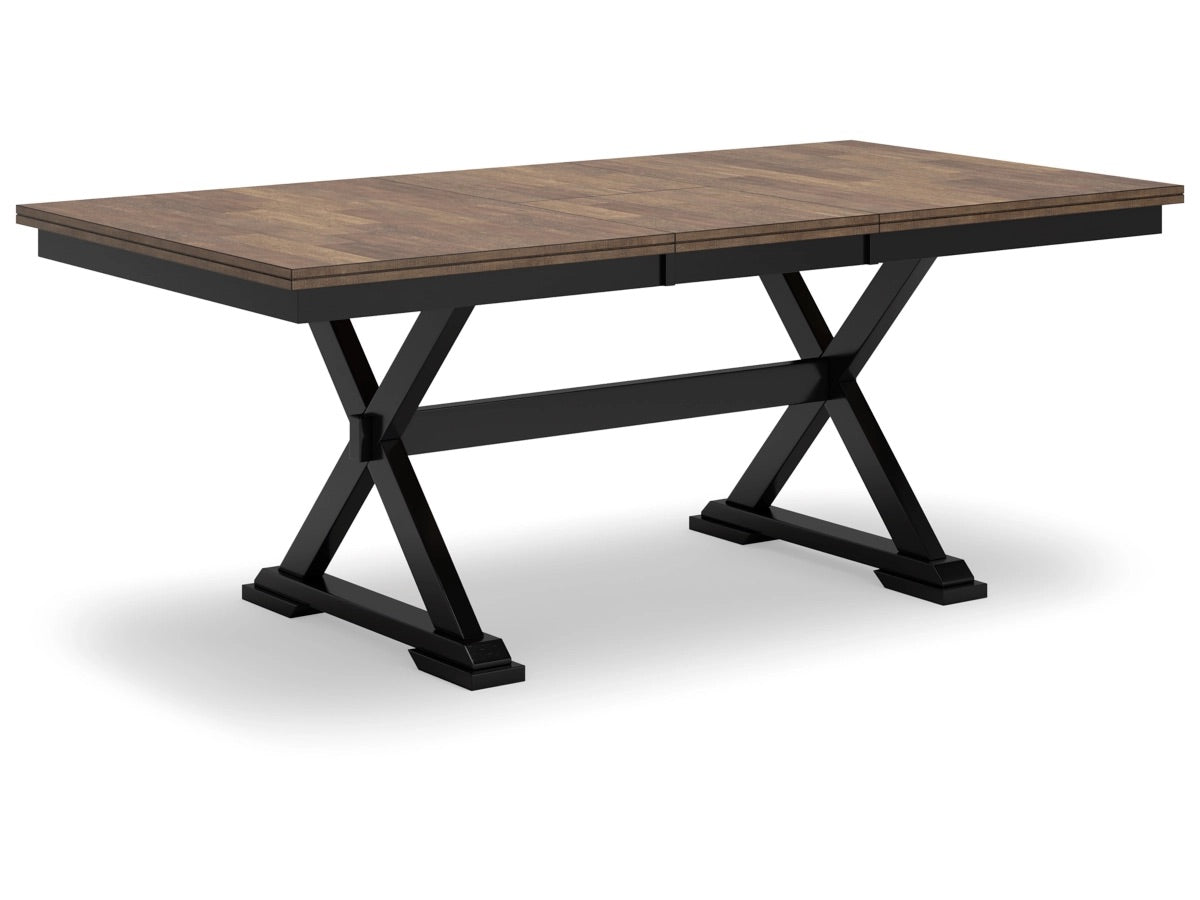 WILDEN003:Wildenauer Dining Table & 6 Ch, AngledAngle