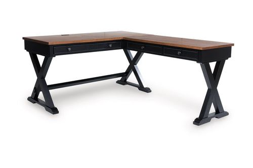 WILDEND20:Wildenauer Office Desk, AngledAngle