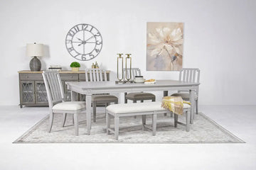 WILLOWD02:Willowbrook Dining Table & 4 C, Styled