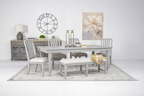 WILLOWD02:Willowbrook Dining Table & 4 C, Styled