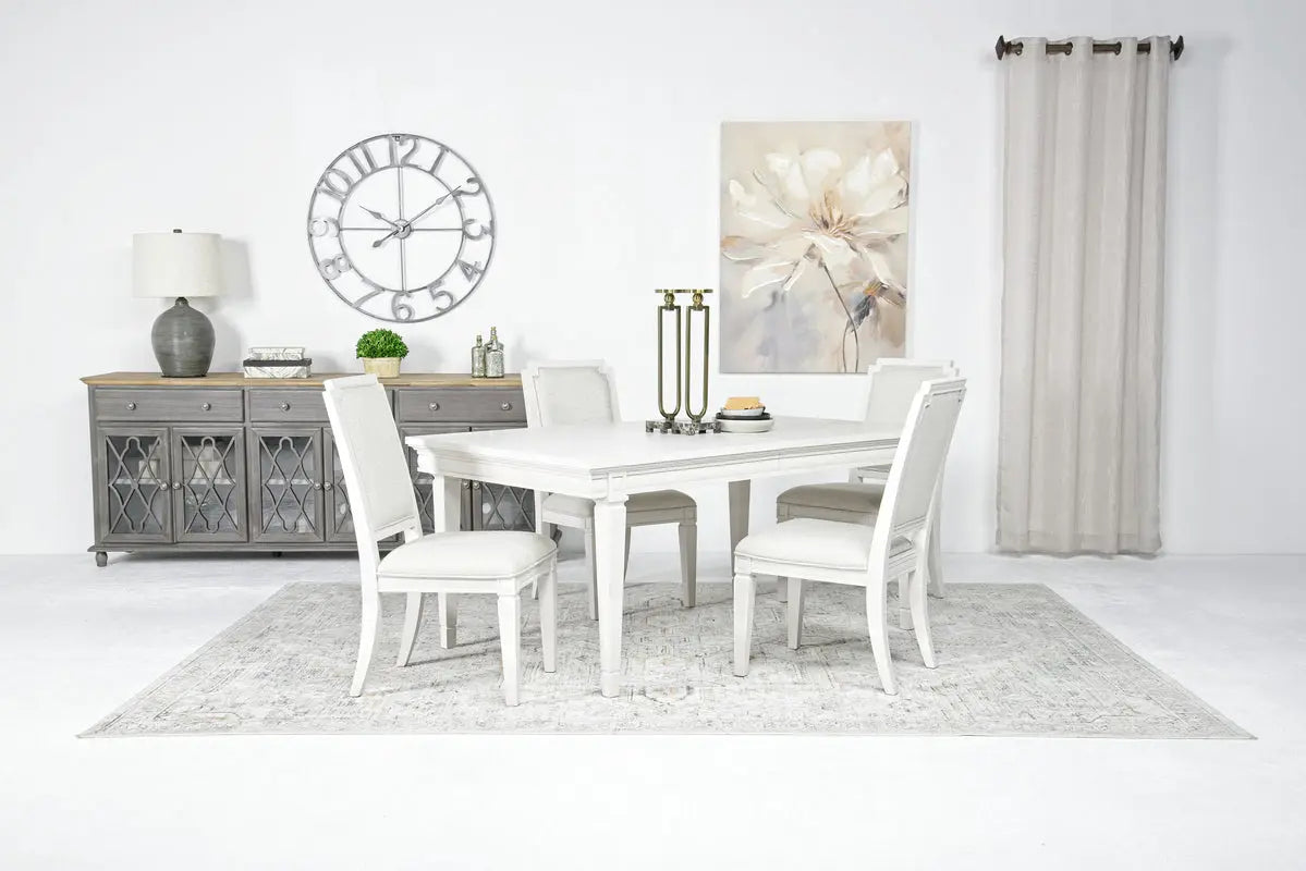WILLOWD11:Willowbrook Dining Table & 4 C, Styled