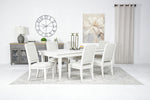 WILLOW505:Willowbrook Dining Table & 6 C, StyledBack