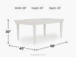 673598067:Willowbrook Dining Table, 