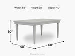 847746216:Willowbrook Dining Table, 