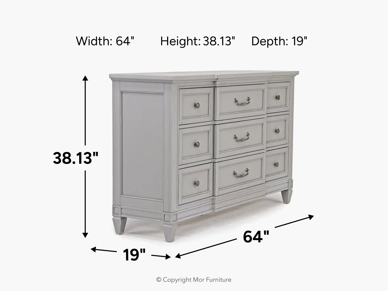 611561028:Willowbrook Dresser, 