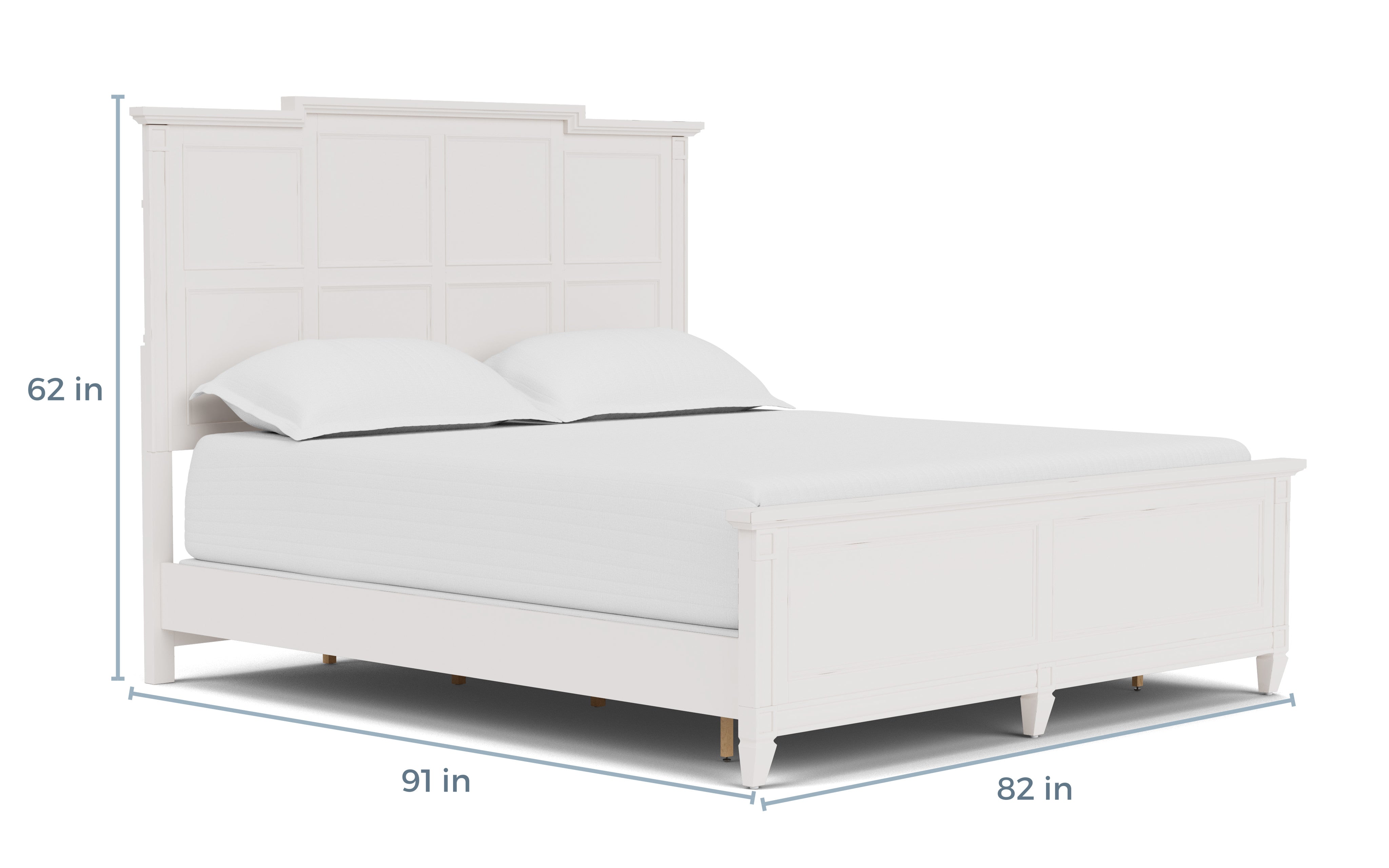 WILLOWB02:Willowbrook Panel Bed, 