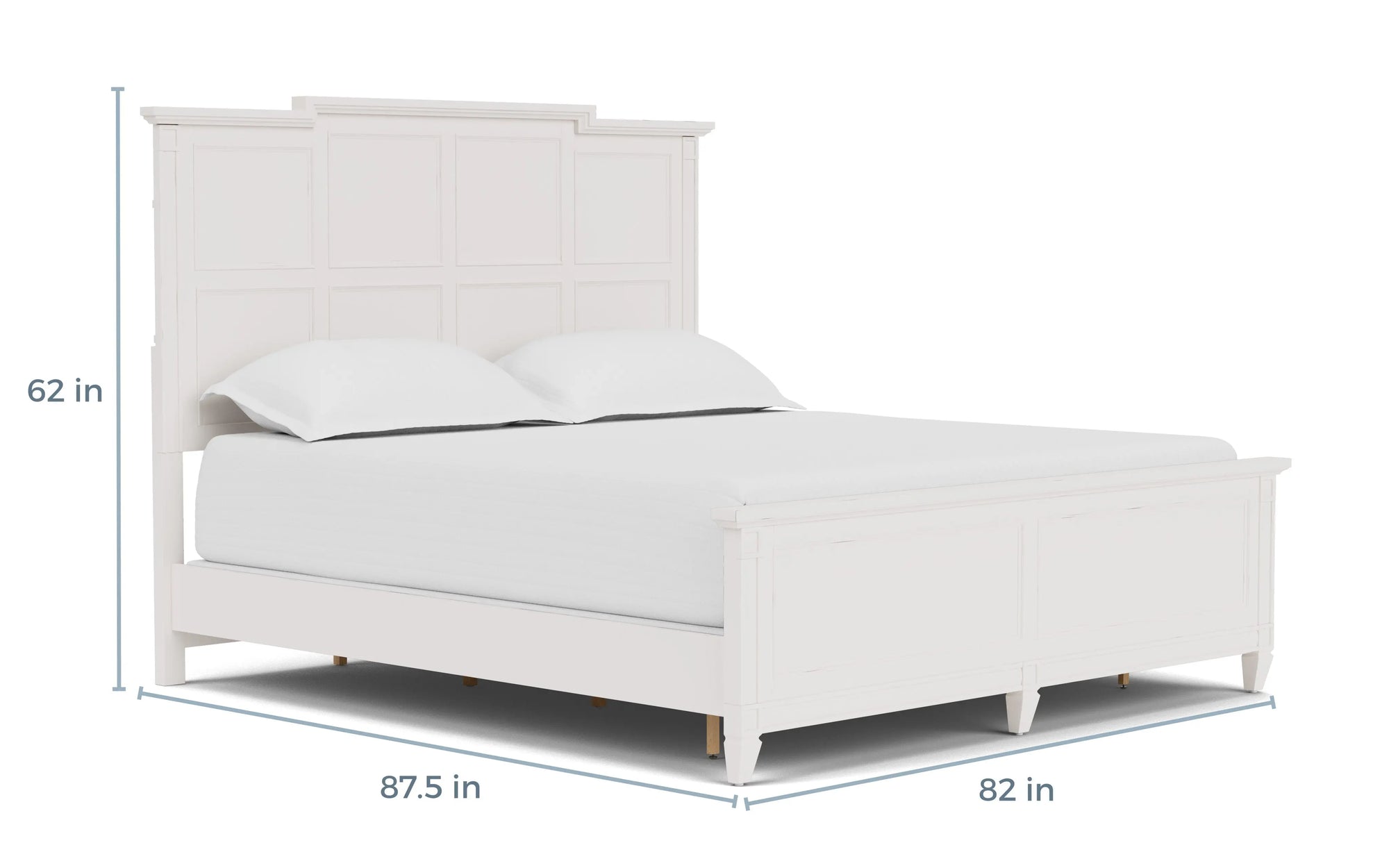 WILLOWB04:Willowbrook Panel Bed, 