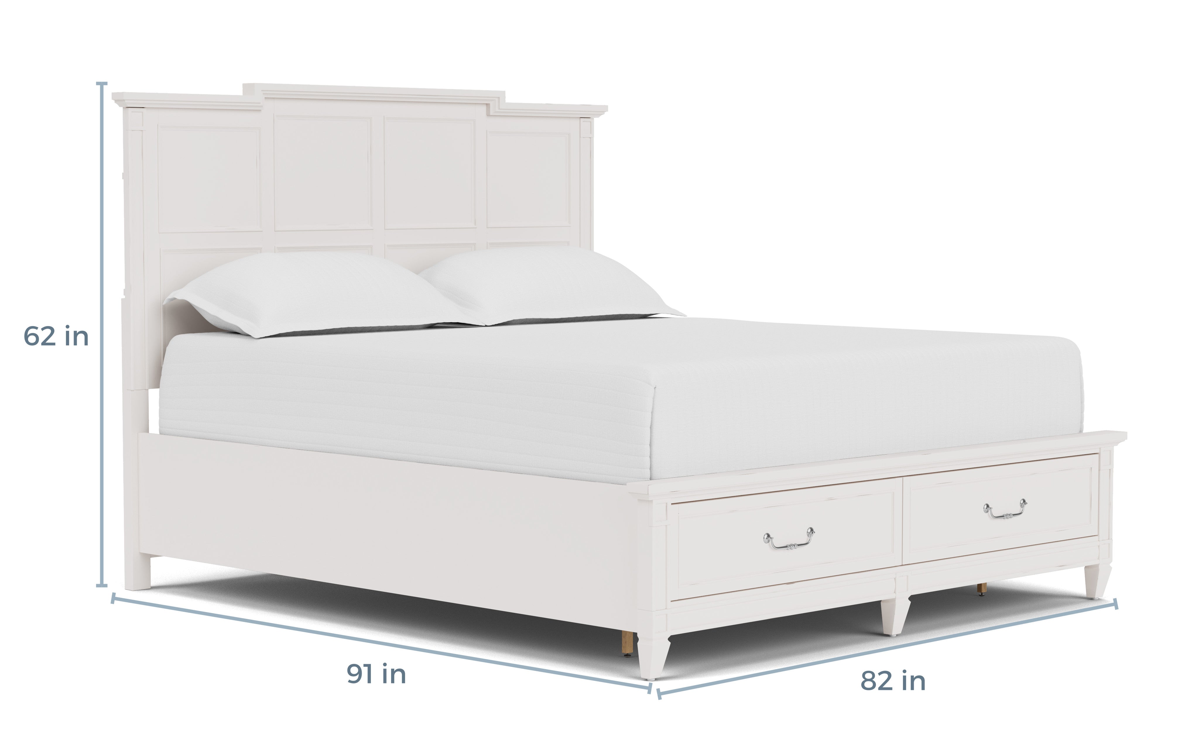 WILLOWB08:Willowbrook Panel Bed, 