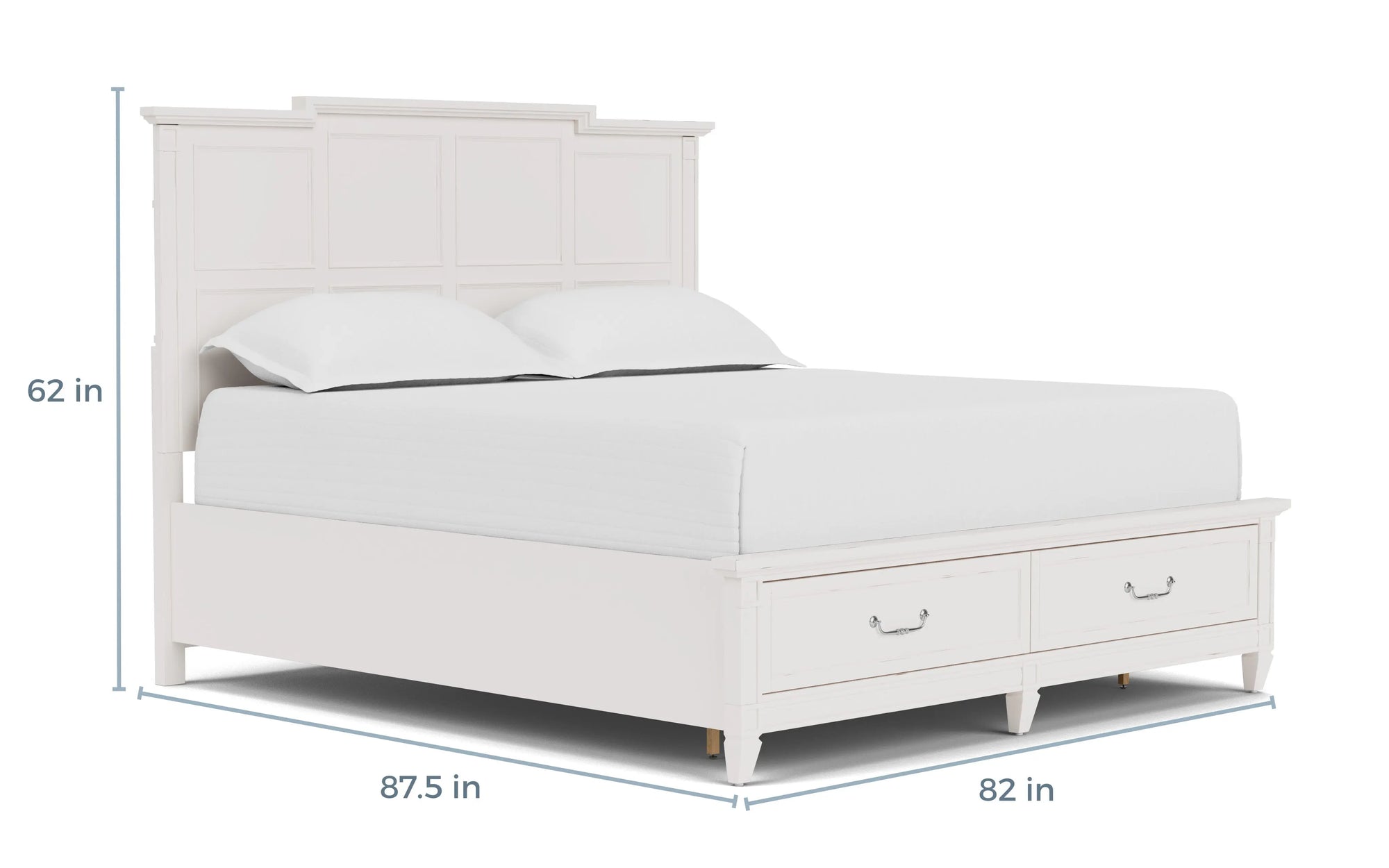 WILLOWB10:Willowbrook Panel Bed, 