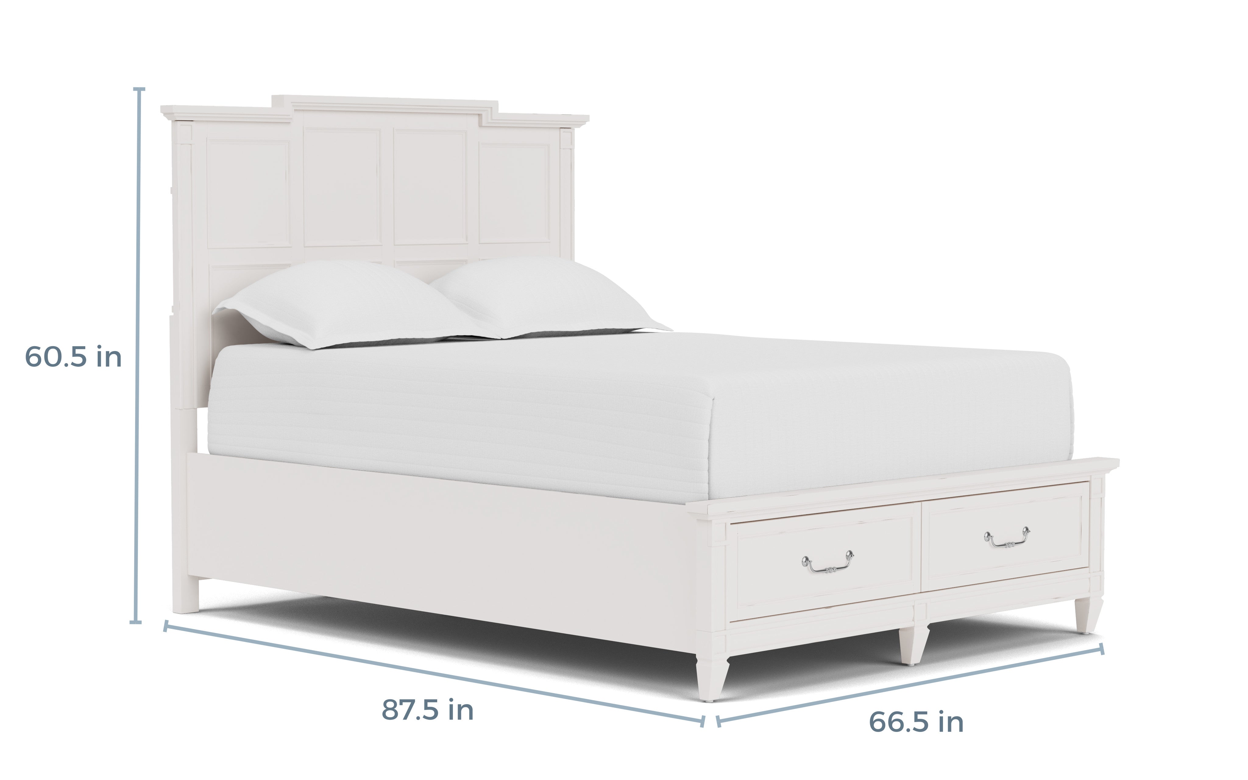 WILLOWB06:Willowbrook Panel Bed, 