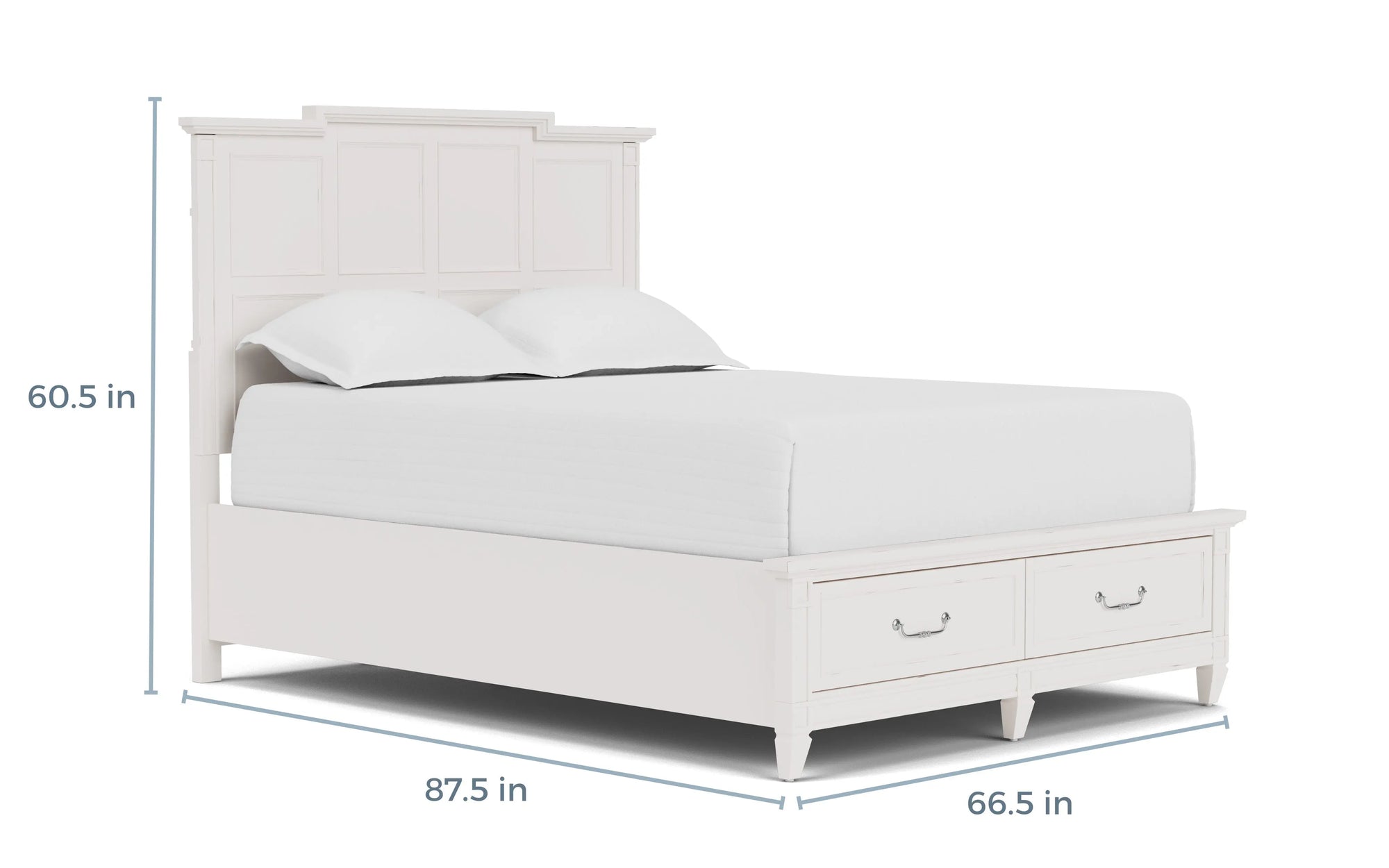 WILLOWB06:Willowbrook Panel Bed, 