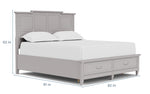 WILLOWB48:Willowbrook Panel Bed, 