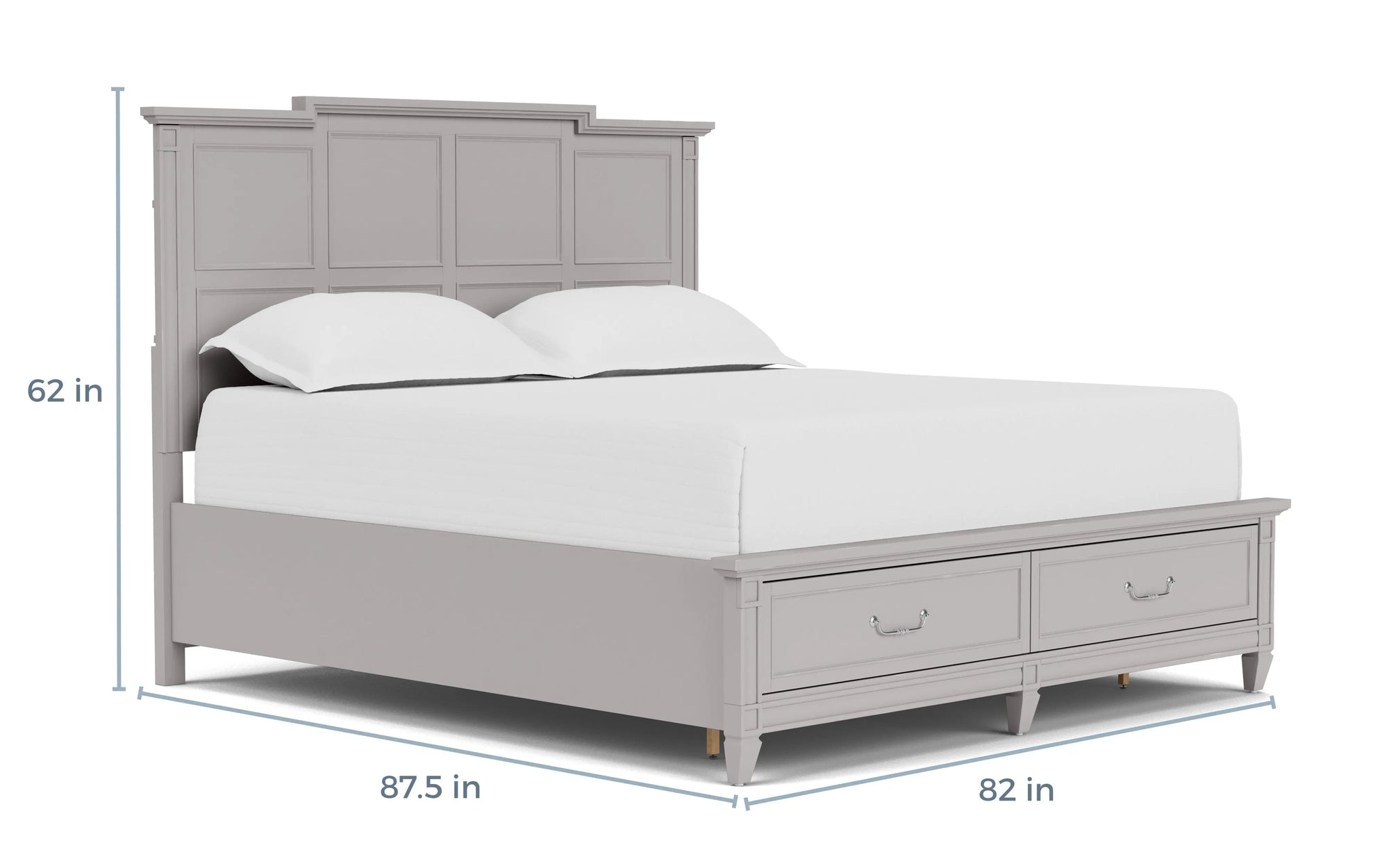 WILLOWB51:Willowbrook Panel Bed, 