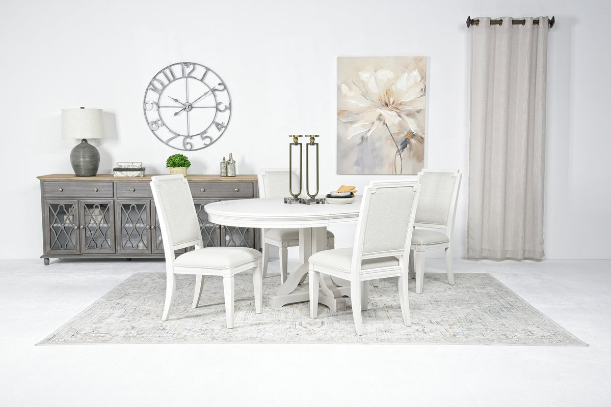 WILLOWD15:Willowbrook Round Dining Table, Styled