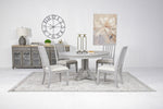 WILLOWD04:Willowbrook Round Dining Table, Styled