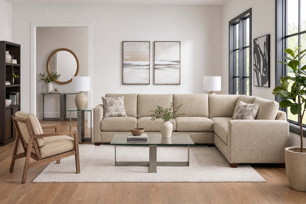 WILSON001:Wilson Tux Sofa Sectional, Side