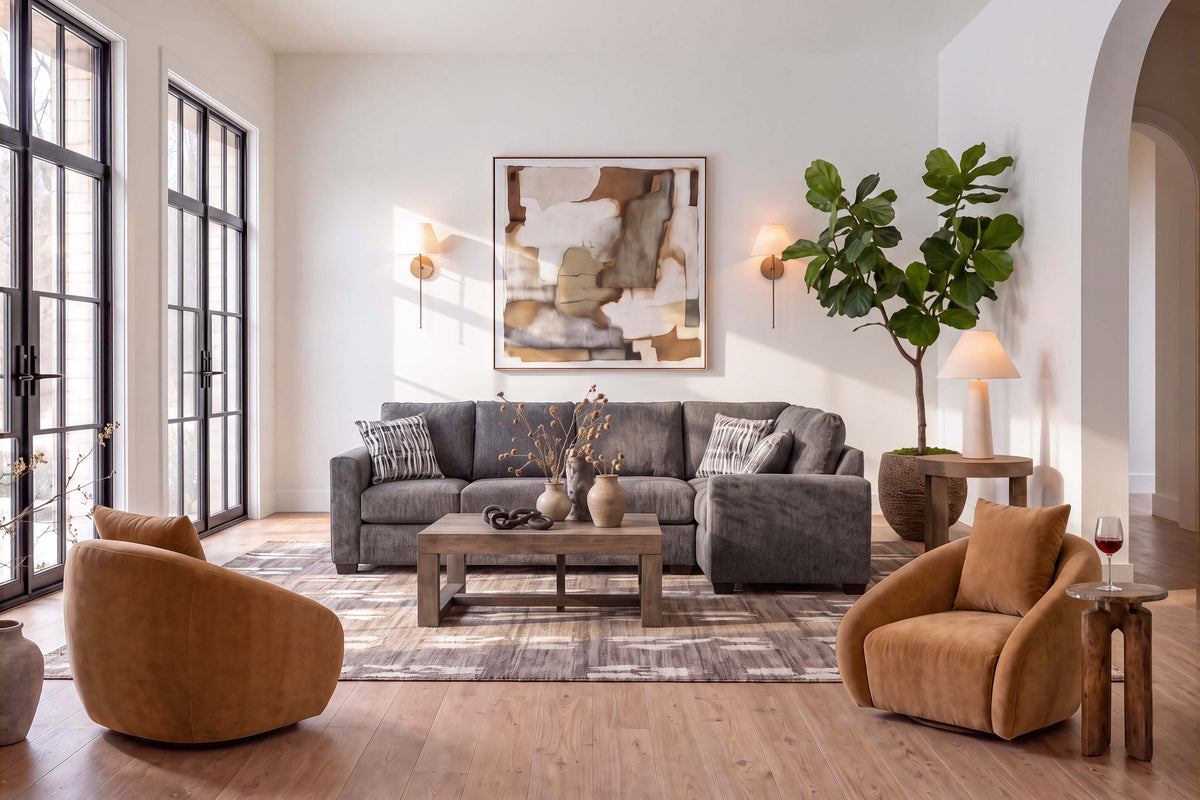 WILSON007:Wilson Tux Sofa Sectional, 