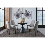 WINSTON05:Winston Round Dining Table & 4, Styled