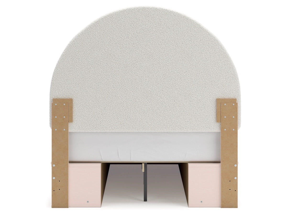 WISTENP15:Wistenpine Storage Bed, Back