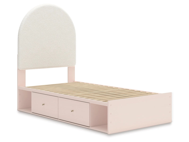 WISTENP28:Wistenpine Storage Bed, AngledAngle