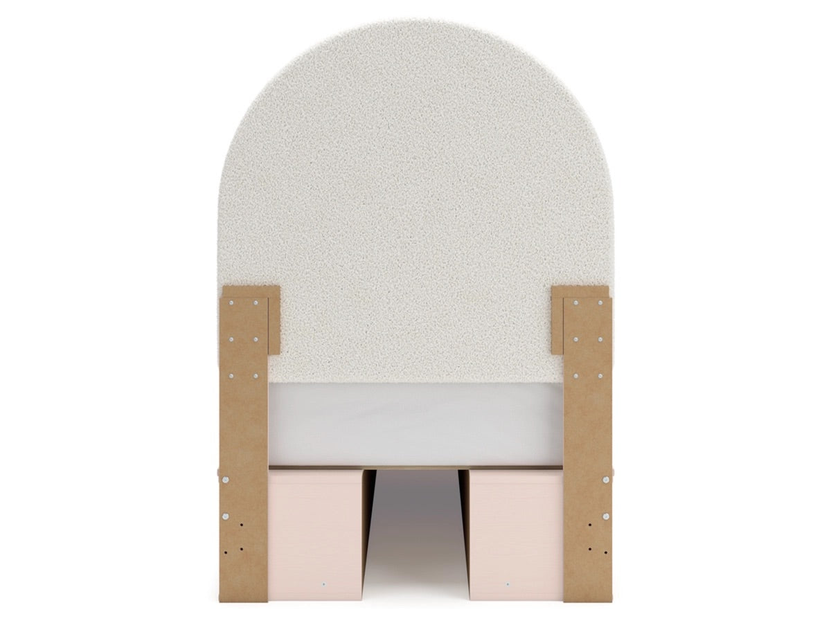 WISTENP28:Wistenpine Storage Bed, Back